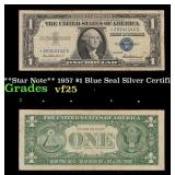 **Star Note** 1957 $1 Blue Seal Silver Certificate