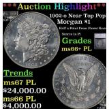 ***Major Highlight*** 1902-o Morgan Dollar Near To