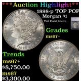 ***Major Highlight*** 1898-p Morgan Dollar TOP POP