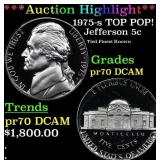 ***Auction Highlight*** 1975-s Proof Jefferson Nic