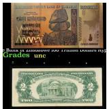 2008 Reserve Bank of Zimbabwe 100 Trillion Dollars