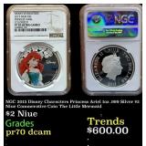 NGC NGC 2015 Disney Characters Princess Ariel 1oz
