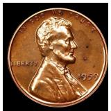 1959 Proof Lincoln Cent 1c Grades GEM++ Proof