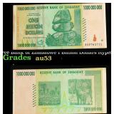 2008 Reserve Bank of Zimbabwe 1 Billion Dollars Hy
