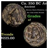 Ca. 350 BC Ancient Greece Birytis in Troas AE10 Gr