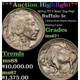 ***Major Highlight*** 1913-p TY I Buffalo Nickel N