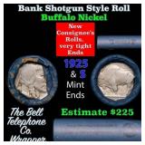 Buffalo Nickel Shotgun Roll in Old Bank Style 