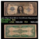 1923 $1 large size Blue Seal Silver Certificate Gr