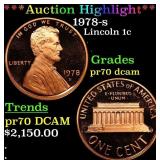 ***Auction Highlight*** 1978-s Proof Lincoln Cent