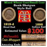 Small Cent Mixed Roll Orig Brandt McDonalds Wrappe