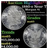 *Highlight* 1880-o Morgan Dollar Near Top Pop! $1