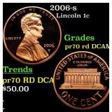 2006-s Proof Lincoln Cent 1c pr70 rd DCAM SEGS