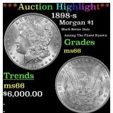 *Highlight* 1898-s Morgan Dollar $1 ms66 SEGS (fc)