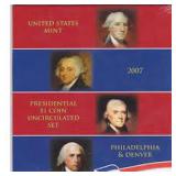 2009 Presidential Dollar Mint Set