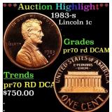 *Highlight* 1983-s Proof Lincoln Cent 1c pr70 rd D