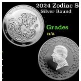 2024 Zodiac Series Aquarius 1 oz Silver Tokelau $5