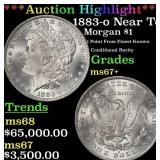 *Highlight* 1883-o Morgan Dollar Near Top Pop! $1