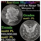 *Highlight* 1879-s Morgan Dollar Near Top Pop! $1