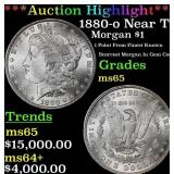 *Highlight* 1880-o Morgan Dollar Near Top Pop! $1