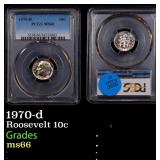 PCGS 1970-d Roosevelt Dime 10c PCGS