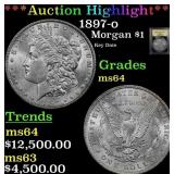 ***Major Highlight*** 1897-o Morgan Dollar $1 Choi