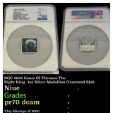NGC NGC 2022 Game Of Thrones The Night King  1oz S