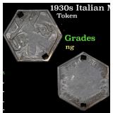 1930s Italian Medallion - Urri "Protector of Skier