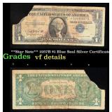 **Star Note** 1957B $1 Blue Seal Silver Certificat