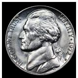 1972-d Jefferson Nickel 5c Grades GEM++ Unc