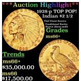 ***Major Highlight*** 1928-p Gold Indian Quarter E
