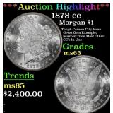 ***Major Highlight*** 1878-cc Morgan Dollar $1 ms6