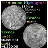 ***Major Highlight*** 1894-o Morgan Dollar $1 Sele