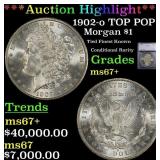 ***Major Highlight*** 1902-o Morgan Dollar TOP POP