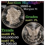 ***Major Highlight*** 1880-s Morgan Dollar $1 ms67