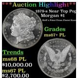 ***Major Highlight*** 1879-s Morgan Dollar Near To