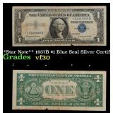 **Star Note** 1957B $1 Blue Seal Silver Certificat