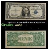1957A $1 Blue Seal Silver Certificate Grades Selec