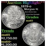 ***Major Highlight*** 1879-o Morgan Dollar $1 ms65