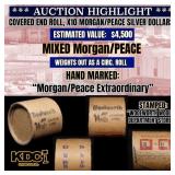 *EXCLUSIVE* x10 Morgan Covered End Roll! Marked "M