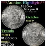 ***Major Highlight*** 1880-o Morgan Dollar $1 ms63