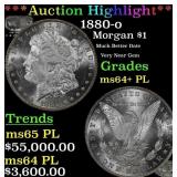 ***Major Highlight*** 1880-o Morgan Dollar $1 ms64