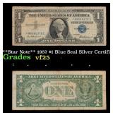 **Star Note** 1957 $1 Blue Seal Silver Certificate