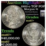 ***Major Highlight*** 1902-o Morgan Dollar TOP POP