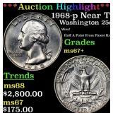 ***Auction Highlight*** 1968-p Washington Quarter