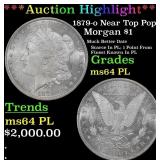***Major Highlight*** 1879-o Morgan Dollar Near To