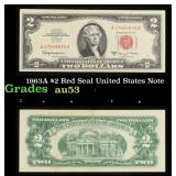 1963A $2 Red Seal United States Note Grades Select