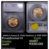 2009-d James K. Polk Position A Presidential Dolla