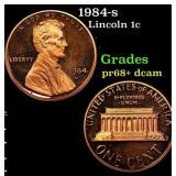 1984-s Proof Lincoln Cent 1c Grades GEM++ Proof De