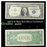 1957A $1 Blue Seal Silver Certificate Grades Selec
