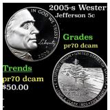 2005-s Western Waters Proof Jefferson Nickel Westw